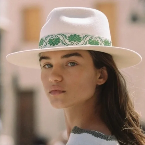 LACK OF COLOR IVY BEVERLY FEDORA HAT WHITE 57CM (M) Free People Lack of Color ivy Beverly Hat NWT size medium  main image 3